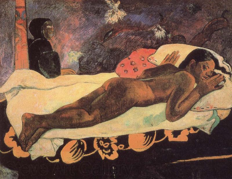 Paul Gauguin spirit of dead watcbing Norge oil painting art
